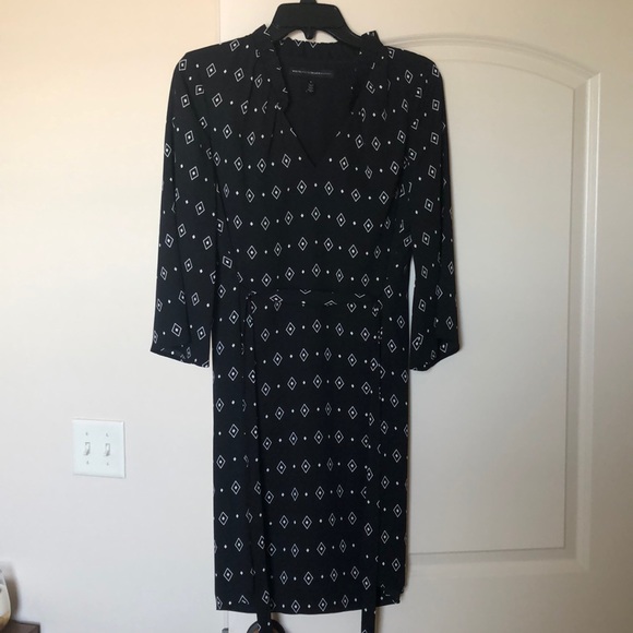 NWOT WHBM Soft Printed Shirt Dress - Picture 5 of 8